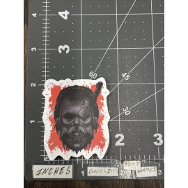 Small Michael Myers Adult Humor Sticker For Guitar Skateboard Ect. Mat134