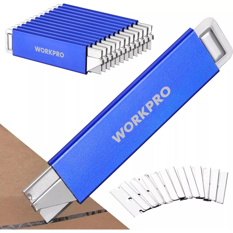 WORKPRO 12Pack Box Cutter Retractable-Ut