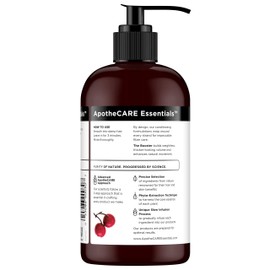 ApotheCARE Essentials The Booster Conditioner Rosehip Oil, Geranium, Aloe Vera 12 oz