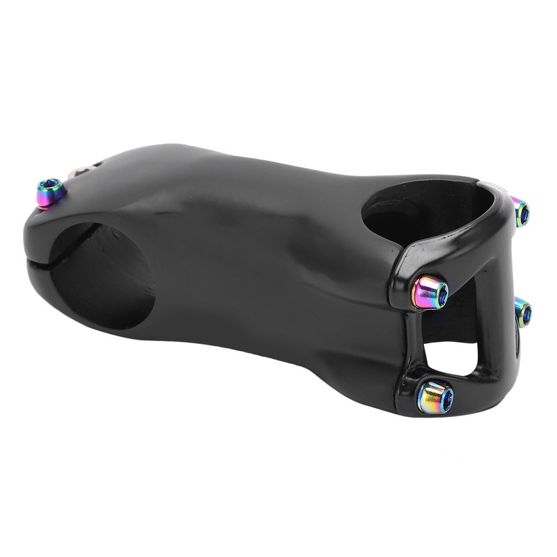 Bicycle Stem Short Handlebar Stem Bar Carbon Fiber 28.6‑31.8MM 6