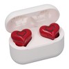 SOULONG Dynamic Gradient Heart Shaped Wireless Earbuds Bluetooth 5.3, Color