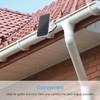 HOLACA 2Pack Gutter Mount compatible with for Arlo Pro Solar