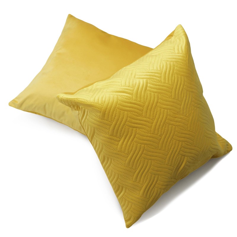 Betadistor Orange Cushion Covers 18x18Inch 2-Pack: Soft Decorative Throw Pillow
