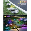 VOLISUN Solar Driveway Dock Deck Markers Marine Lights 12 Pack,9