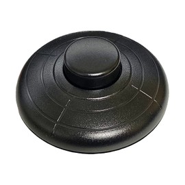 Foot Switch with Screw Contacts 1 Pin 2A 250V Black Lamp Switch