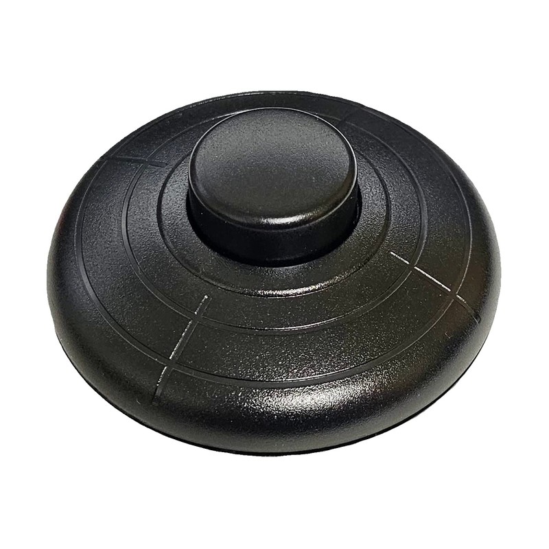Foot Switch with Screw Contacts 1 Pin 2A 250V Black