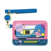 K Company Sanrio Characters (Vintage Retro) Pass Case with Reel