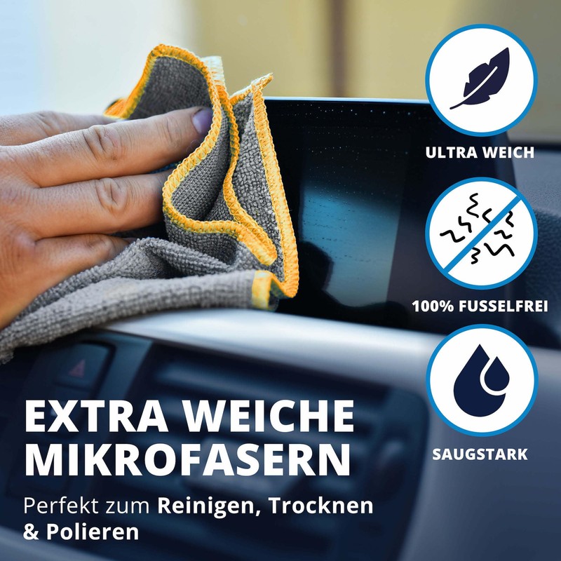 LICARGO Microfibre Car Cleaning Cloths
