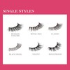 KISS Lash Couture LuXtensions Collection False Eyelashes, Flat Lash Technology,