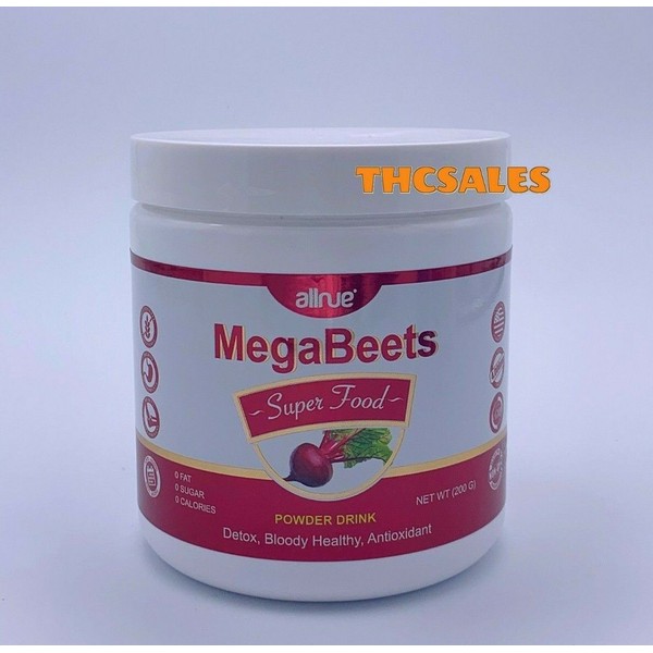 Mega Beet Root Powder Drink Energy Superfood Organic Beets Antioxidant Detox