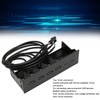 5.25 Inch USB2.0 Hub Front Panel Multifunctional 4 Ports 19pin