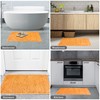 Yeaban Chenille Bathroom Rugs Non-Slip Thick Plush Bath Mat -