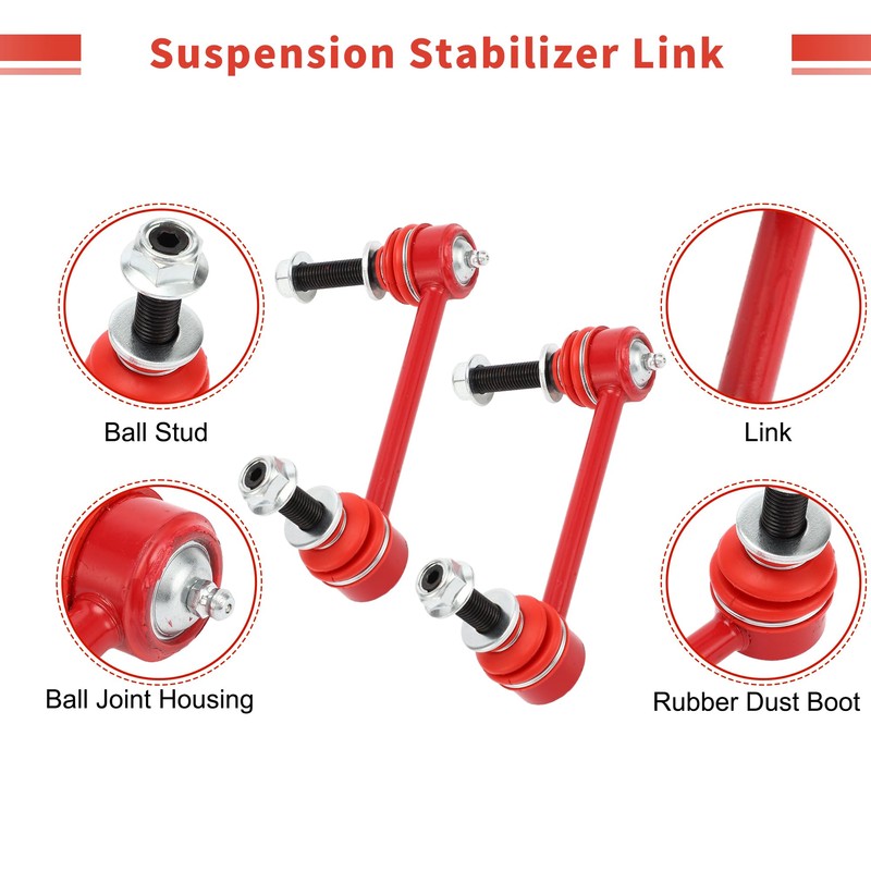 X AUTOHAUX 2 Pcs Front Sway Bar Links Stabilizer Link