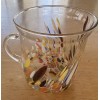 Murano NEW Murano Confetti Studio Art Glass Mug Hand Blown