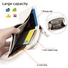 CHAOFANXI Women's Small Bifold Leather Purse for Women, Small and