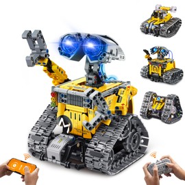 IKUPER STEM Robot Building Set for Kids, Creator 4 in 1 Remote & APP Controlled Robot Toys, Creative Mindstorms Educational Gifts, Build A Robot for Boys & Girls Aged 6+ (560 Pieces)