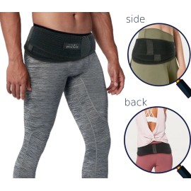 Vriksasana Posture SI Belt That Treats Sciatica Symptoms Including Pelvic, Leg and Lower Back Pain - XL / XXL