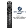 2-PCS 29" Mountain Bike Tires 29x2.25/57-622 Compatible with 29x2.20/2.25/2.30 Bike