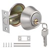 Coolty Deadbolt Lock Set, Single Cylinder Deadbolt Lock with Key