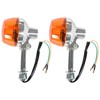Thomletha 2 Pcs Motorcycle Turn Signal 12V Replacement for Honda