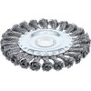 BGS 3986 disc brush/braided round brush, 192 pieces, 6.3 mm