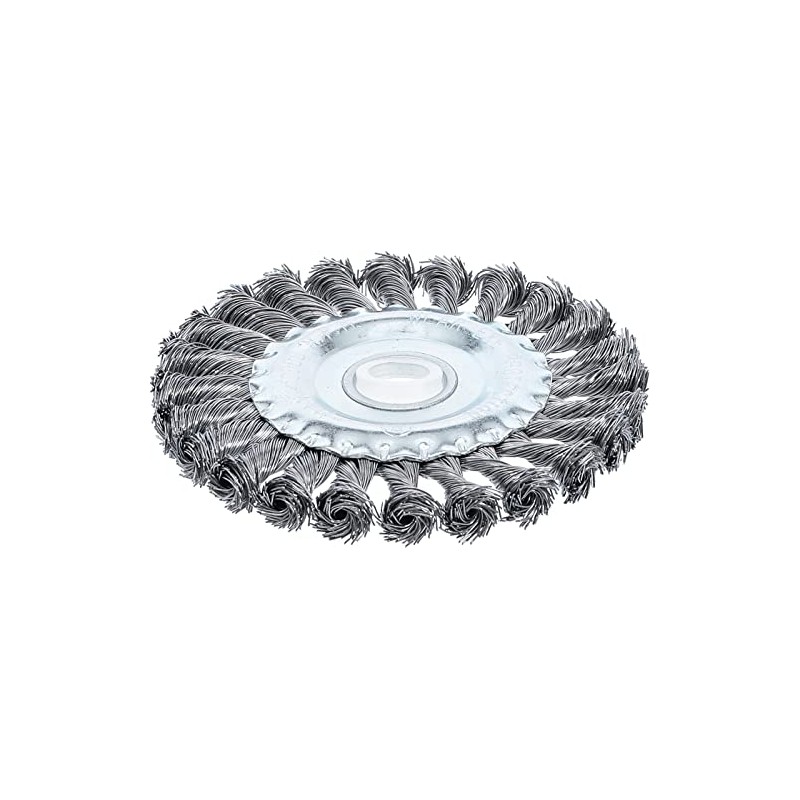 BGS 3986 disc brush/braided round brush, 192 pieces, 6.3 mm