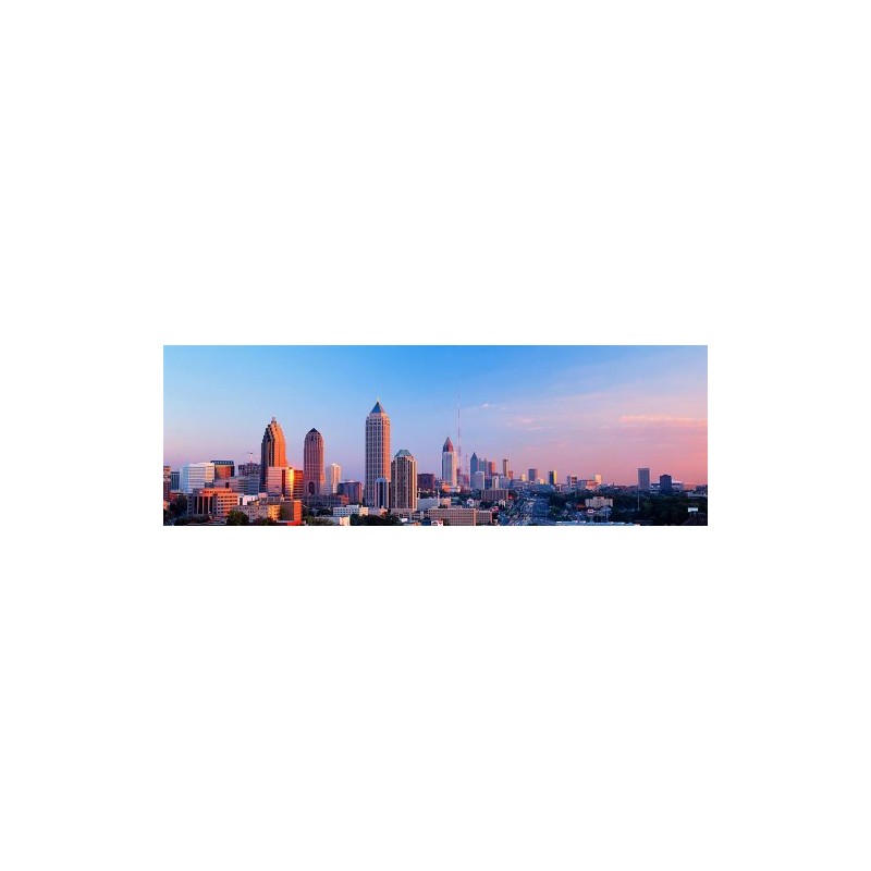 Walls 360 Peel & Stick City Skyline Wall Mural: Twilight