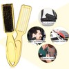 Hair Dressing Massage Comb, Barber Blade Cleaning Brush, Professional Hairdressing