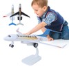 25.5cm G650 Aircraft Model Toy Pull Back Airplane Children Toy
