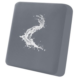 Smiry Waterproof Couch Cushion Covers, Stretch Washable Sofa Cushion Cover, Soft Sofa Slipcover Elastic Non-Slip Furniture Protector for Pets, Kid (1 Pack, Dark Grey)