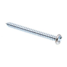 Prime-Line 9027737 Sheet Metal Screw, One Way, #10 X 2 in, Zinc Plated Steel, Pack of 75