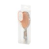 Francfranc Oval Hair Brush Brown Comb Hair Care Compact