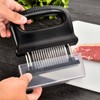 Stainless Steel Meat Tenderiser 48 Needle Meat Tenderiser Hammer with
