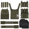 KRYDEX FCPC V5 Plate Carrier Tactical Vest Zip On Back