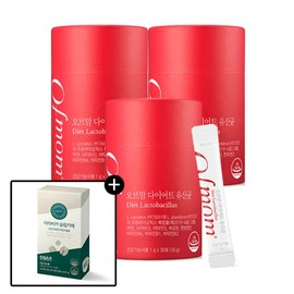 오브맘 다이어트 유산균 3박스(총 90포)+아라비카 슬림카페 추가증... Obmom Diet Probiotics 3 Boxes (Total 90 Packs) + Arabica Slim Cafe Additional Gift...