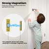 Tonitrui Silent Door Ball Catch, Adjustable Strong Magnet Door Catch,Using