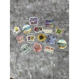 SPREAD KINDNESS Waterproof Tumbler Sticker Water Bottle