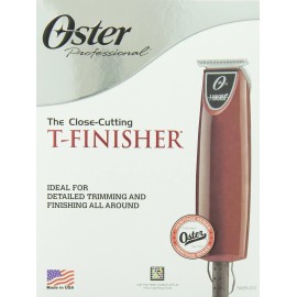 Oster Red Burgundy T-finisher Hair Trimmer Barber Salon 76059-010