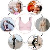 WOWENY Womens Wirefree Seamless Bras Everyday Lounge Bra Sleeping Full