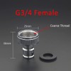 Faucet Quick Connector Adapter, Thead Connecting Faucet Aerator Adapter with