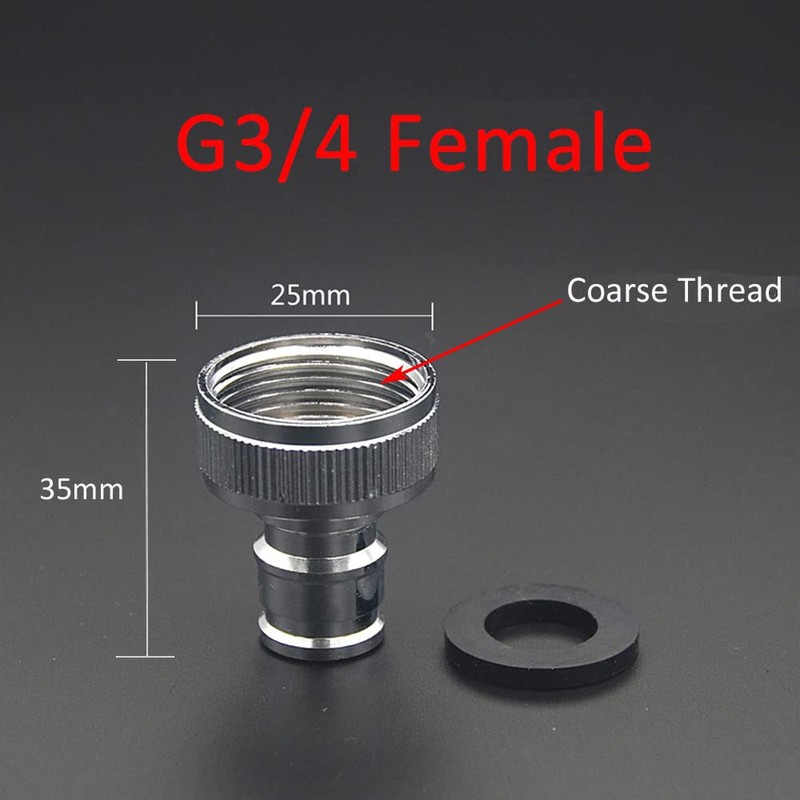 Faucet Quick Connector Adapter, Thead Connecting Faucet Aerator Adapter with