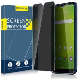Moonshield [2 Pack MOOISVS for Cricket Innovate 5G/ Cricket Dream 5G/ Cricket Ovation 2 Privacy Tempered Glass Screen Protector, Anti-Spy 9H Hardness [3D Touch] Tempered Glass,Case Friendly