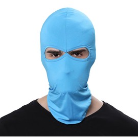 GANWAY Wind Cap Motorcycle Ski Masks Balaclavas Outdoor Sports Cycling Hat (Light Blue)