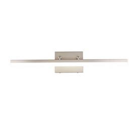 mirrea 24in Modern LED Vanity Light for Bathroom Lighting Dimmable 24w Brushed Nickel (Cold White 5000K)