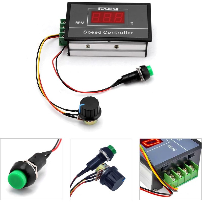 PMW 6-60V 12V 24V 36V 48V 30A PWM DC Motor