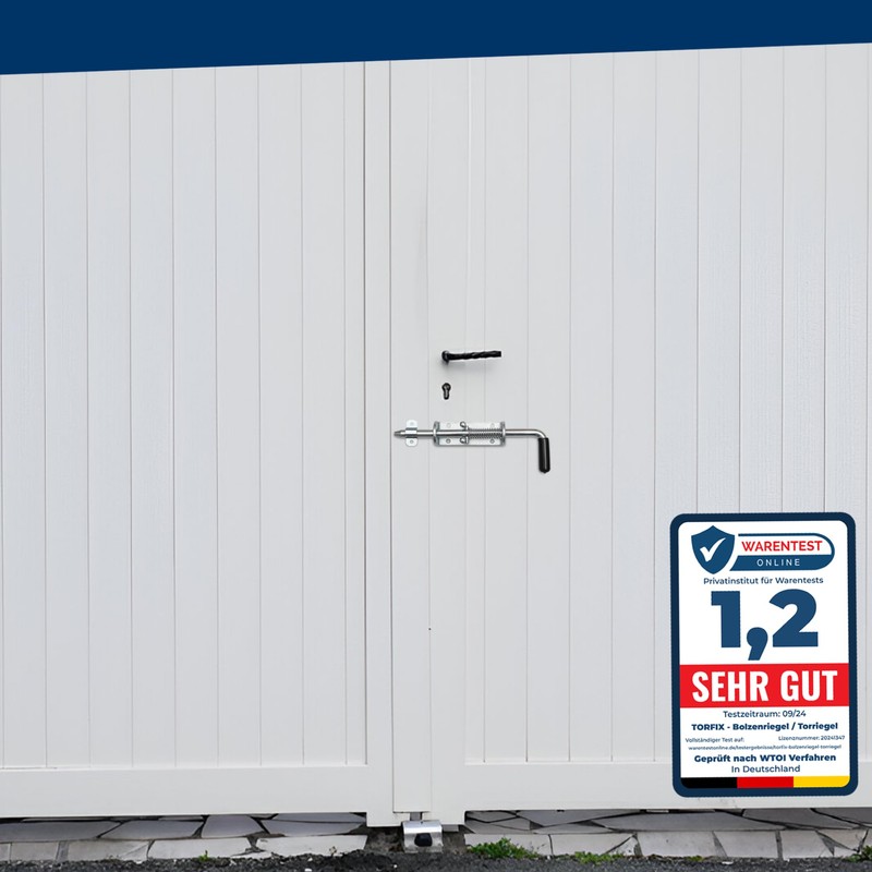 Torfix® Spring Latch - Robust Lock Bolt 220 mm -