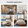 Vanzbon Fingerprint Door Lock for Bedrooms, 4 in 1 Smart