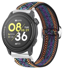 Compatible for COROS PACE 3 Bands, Lamshaw 22mm Stretch Elastics Nylon Adjustable Replacement Strap Accessories for Men & Women Compatible for COROS PACE 3 / APEX 2 Pro / APEX Pro / APEX 46mm