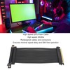 PCIE4.0 X16 Riser Cable 7.9in Length Right Angle High Speed
