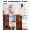 Smart Deadbolt Lock, SCYAN D1 Deadbolt with Touchscreen Keypad, Keyless
